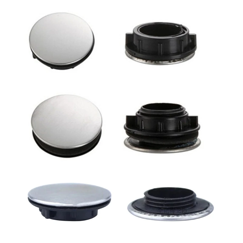 

Stainless Steel Sink Tap Hole Cover Faucet Hole Cover Blanking Metal Plug Dropship