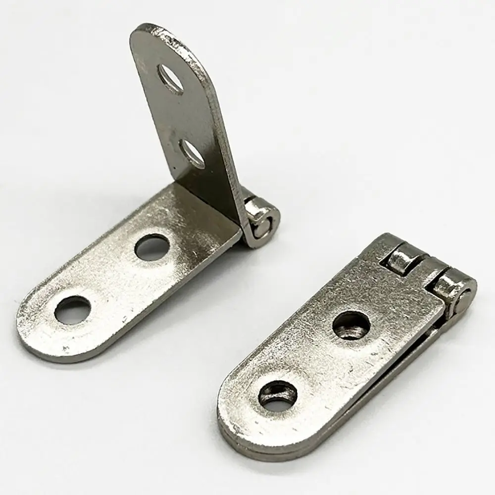 8Pcs 270 Degree Foldable Hinge Flap Screw-On Hinges For Cabinet Door Metal Hinge Furniture Heavy Duty Hardware Accessories