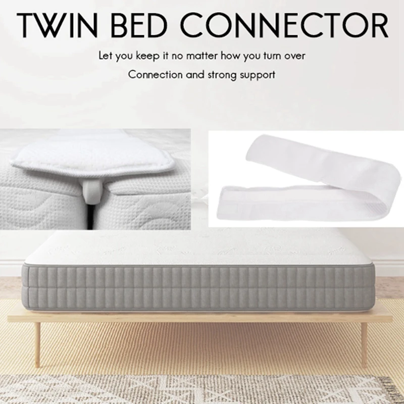 Bed Bridge Twin To King Converter Kit-Bed Filler To Make Twin Beds Into King Connector-Twin Bed Connector & Mattress Connector F 4