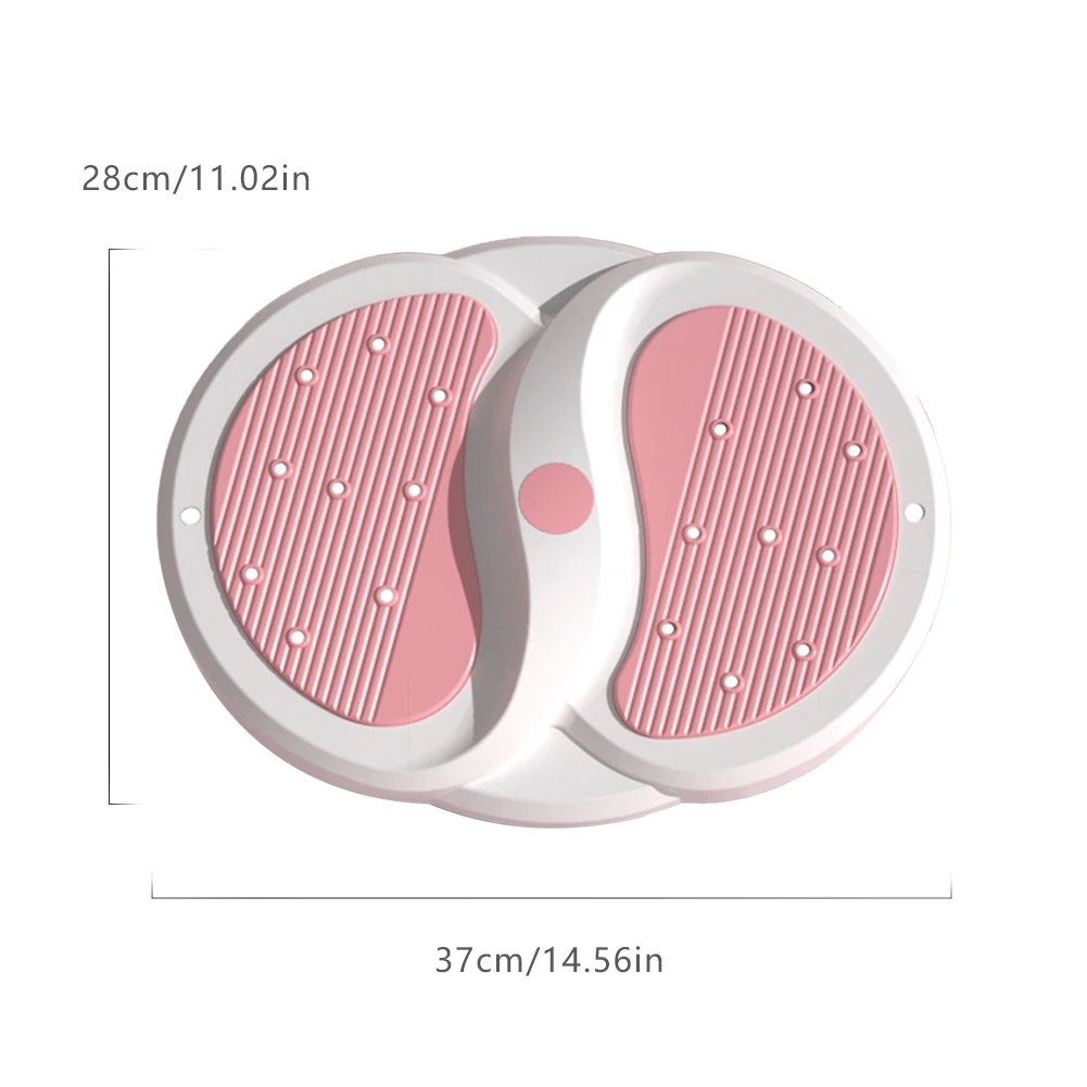 Waist Twisting Platform Rotatable Waist Exercise Twisting Boards Foot Massage Portable Durable Lose Weight Fitness Device