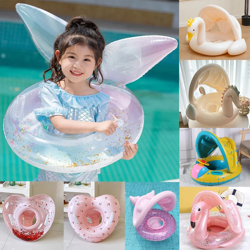 Inflatable Swimming Ring and Seat for Baby and Child Pool Float Beach Party Water