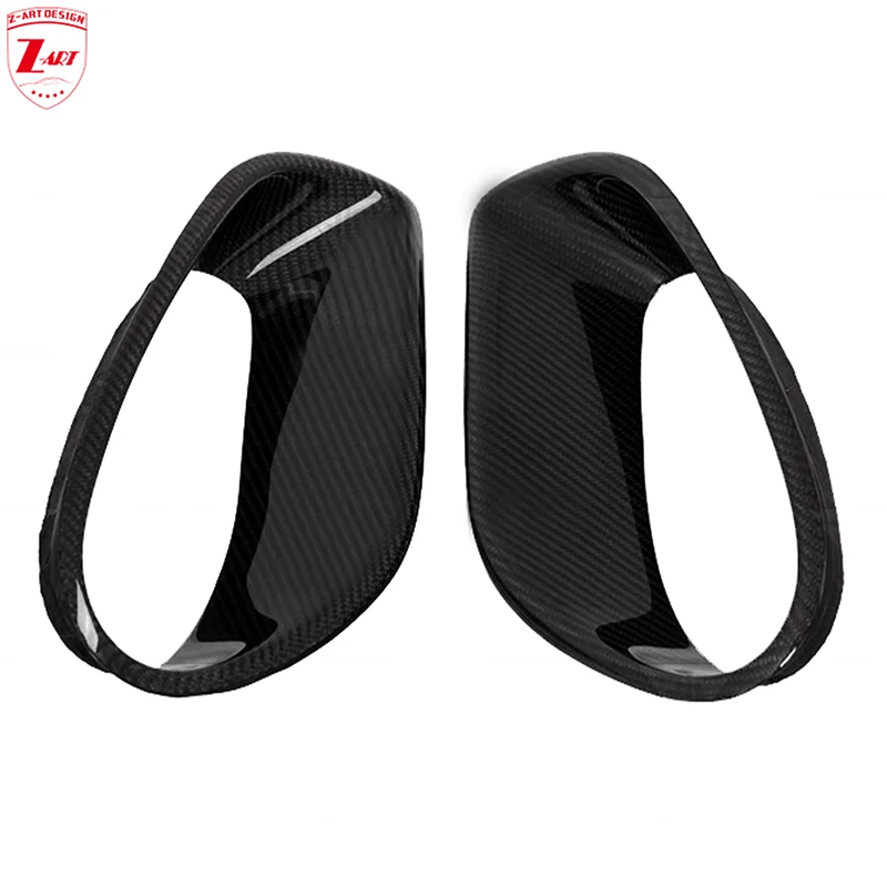 

Z-ART 2016-2019 911 Turbo Carbon Fiber Side Vents for Porsche 991.2 Turbo Carbon Fiber Rear Fender Scoop for 991 Turbo