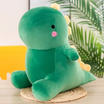 30cm Squishy Dinosaur Doll Plush Toy Soft Dino Plushie Little Cartoon Kawaii Animal Kids Birthday Stuffed Animal Patung Dolls 1