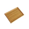 Rectangular Serving Tray Tableware Food Tray For Kitchen Party Tea Bar Utensils Organizer Cup Holder Tray Tool Tray Wood Tray 2