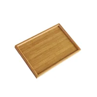 Rectangular Serving Tray Tableware Food Tray For Kitchen Party Tea Bar Utensils Organizer Cup Holder Tray Tool Tray Wood Tray 2