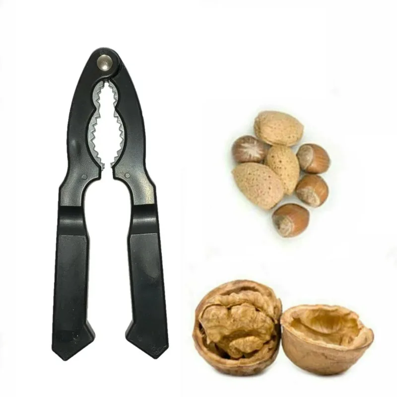 Walnut Cracker Portable Nut Opener Sheller for Almond Pecan Kitchen Accessories Tools Compact and Easy To Store  Handy Opener