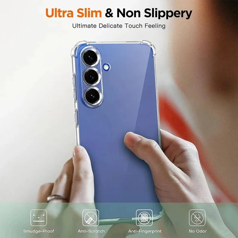 Ultra Clear Ultra Thin Shockproof Silicone Case - Soft Cover