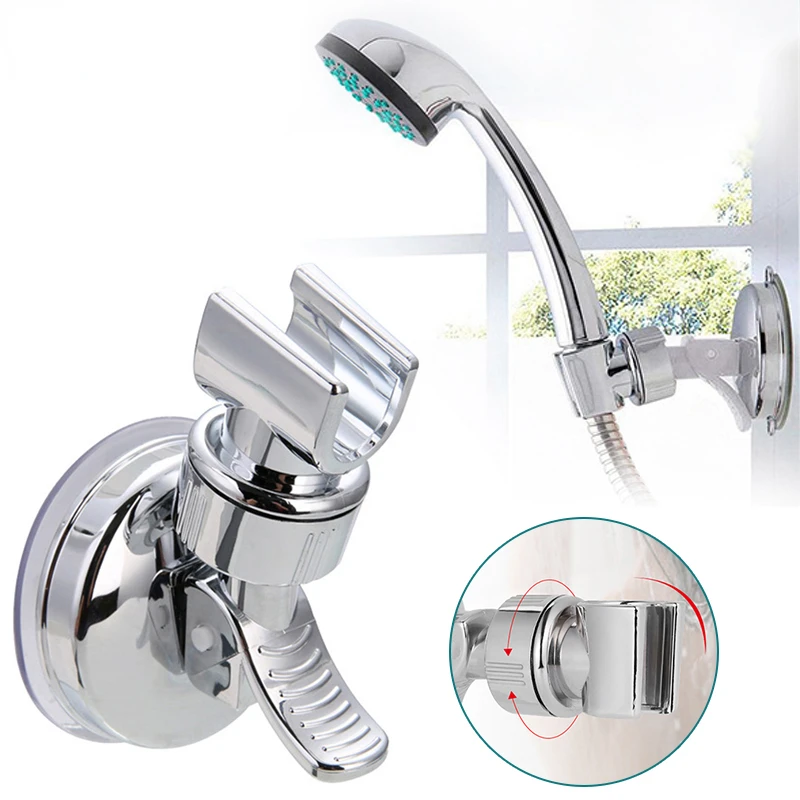 Adjustable Shower Rack Suction Cup Type Lotus Canopy Bracket Handheld Shower Head Bathroom Nozzle Fixed Base showerhead holder,shower bracket,shower holder
