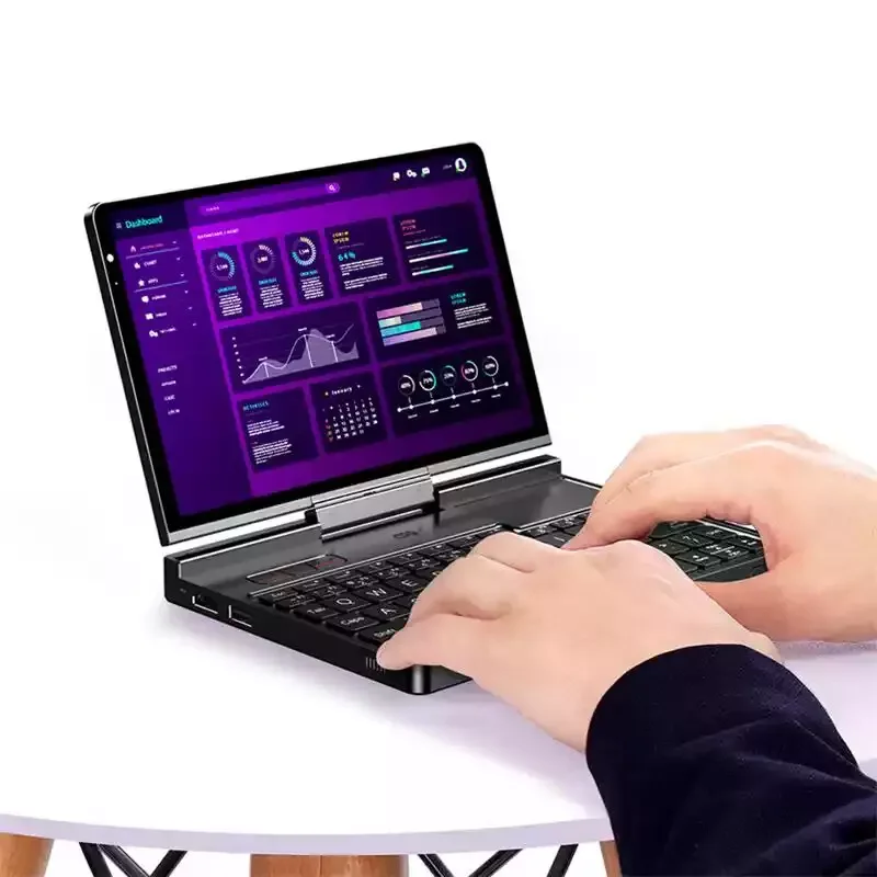 New Arrival Original GPD Pocket 4 Mini Laptop AMD R78840U