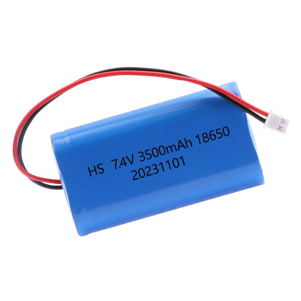 Batteria 7.4V 18650 Batteria 2S Lifepo4 Packs 1500mah 3000mah 3500mah 4000mah Spina batteria ricaricabile - immagine 6
