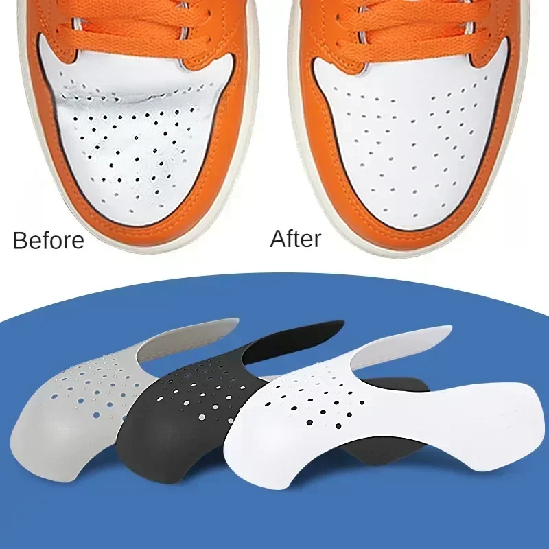 Shoes Head Stretcher Anti Crease Bending Shield Crack Toe Cap Wrinkled Fold Shoes Anti-Fold Support Protector 10PCS
