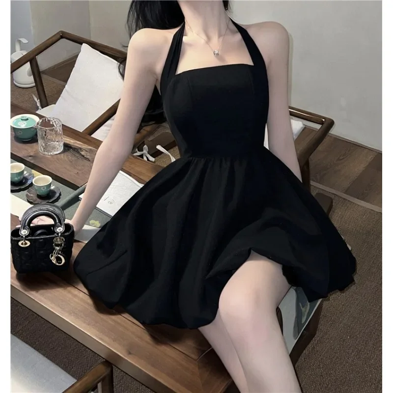 Women's Dresses High Waist Slim A-line Sexy Bodycon Night Dress Party Mini Summer