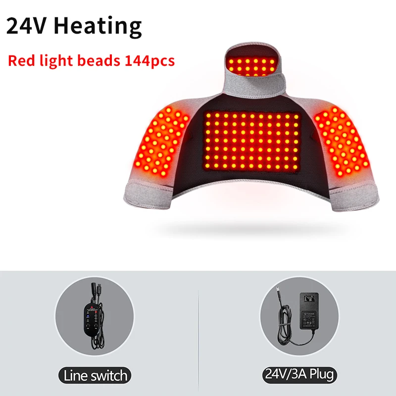 Infrared Heating Massage Shoulder and Neck Pain Relief Brace