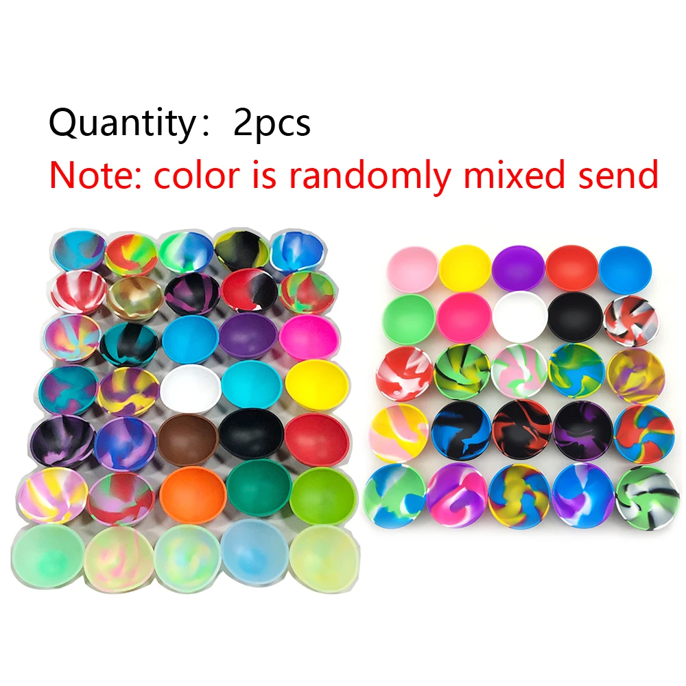 100-Piece Multi-Color Silicone Storage Bowls