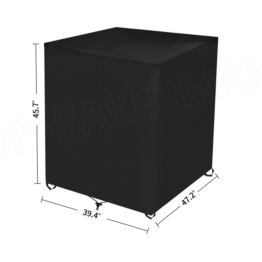 1000L IBC Water Tank Cover Tarpaulin Waterproof UV Resistant Tarpaulin with Zipper for IBC Rain Tank Cover Dustproof 6