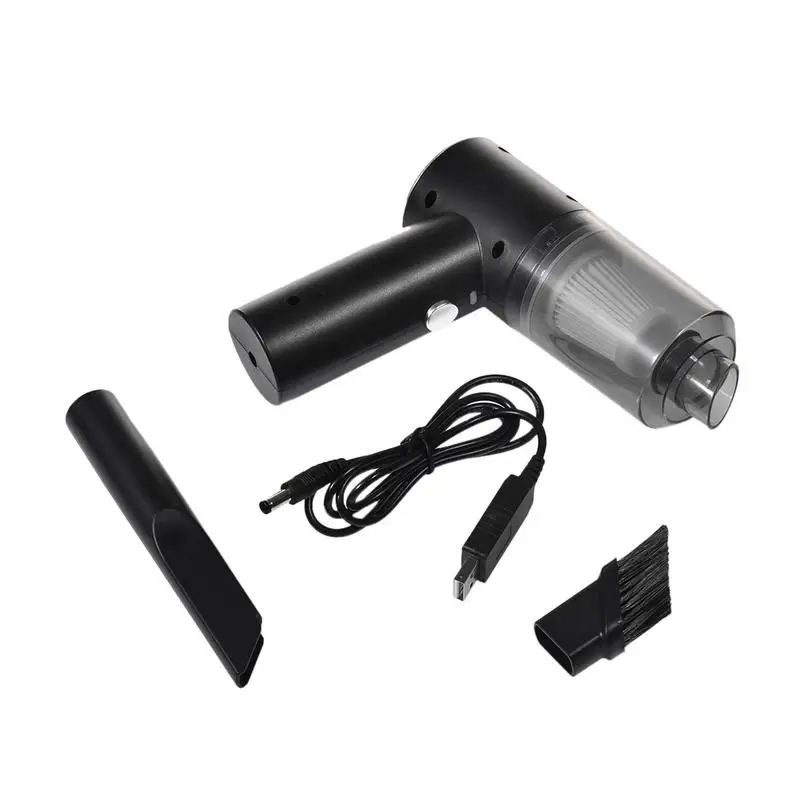 차량용 미니 진공 청소기, 이중 목적, USB 충전식 진공 청소기, 핸드 헬드 자동 습식 건식 진공 청소기, 실내 먼지용, 120W
