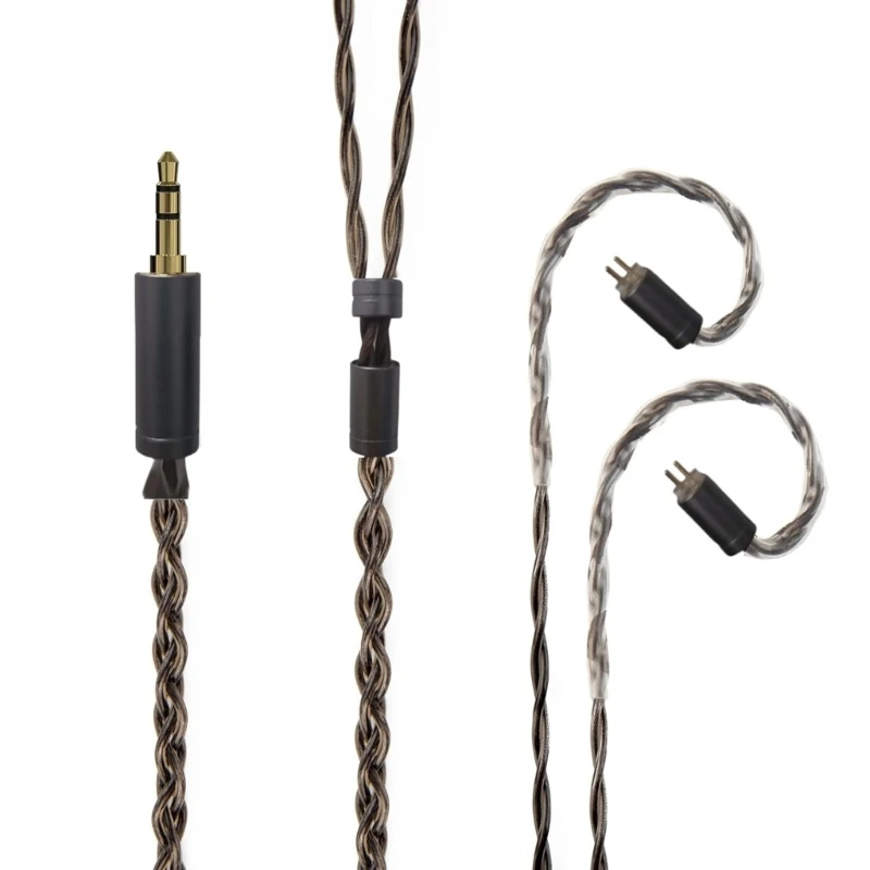 

Сменный кабель гарнитуры с разъемом 3,5 мм на 2 контакта 0,78 мм для наушников с разъемом 0,78 мм, чистый и насыщенный звук, для