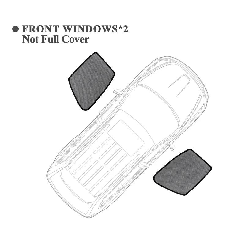 For Citroen C5 Aircross 2017-2022 Car Sunshade Magnetic Front Windshield  Mesh Frame Blind Curtain Rear Side Window Sun Shade - Side Window Sunshades  - AliExpress