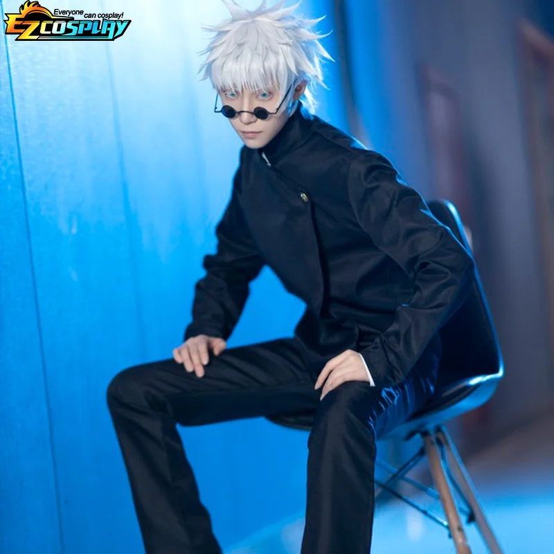 Men Cosplay Gojo Satoru Cosplay Costume From Jujutsu Kaisen - Complete ...