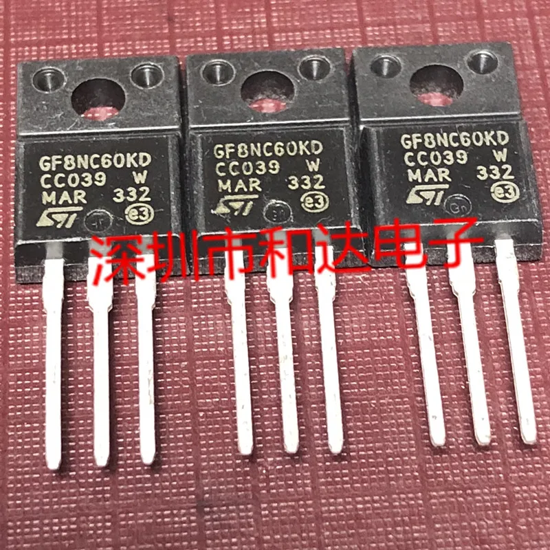 

5 шт.-10 шт. GF8NC60KD STGF8NC60KD MOSTO-220F 600 в 8A Новый и оригинальный в наличии