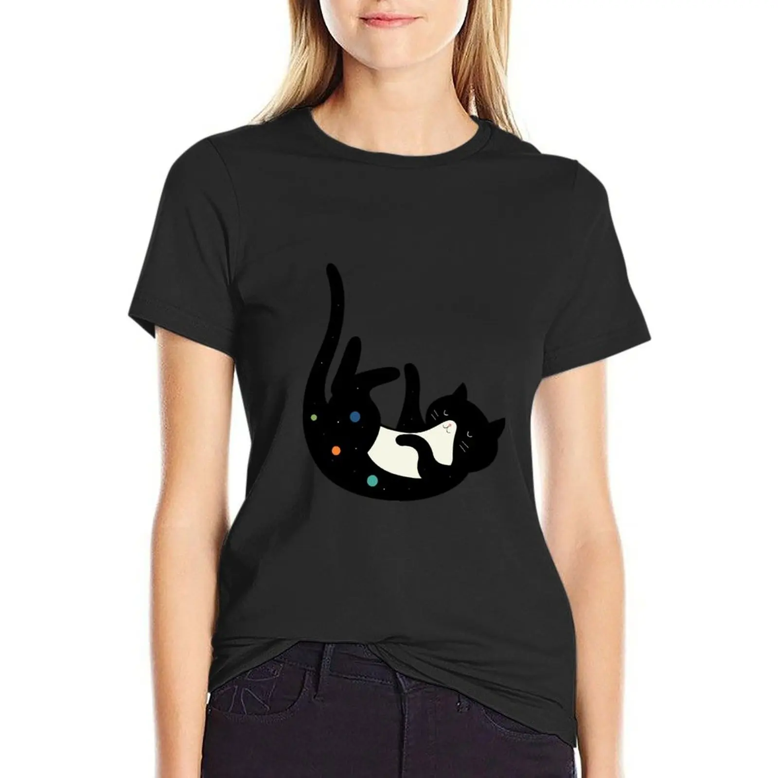 Falling T-Shirt animal print shirt for girls funny Women t shirt