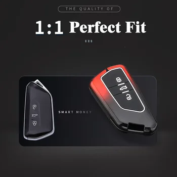 Copri portachiavi per auto per VW Golf 8 MK8 ID.3 ID.4 per Skoda Octavia A8 Seat Cupra Formentor Leon MK4 Tarraco 2020 2021 accessori 2 Copri portachiavi per auto per VW Golf 8 MK8 ID.3 ID.4 per Skoda Octavia A8 Seat Cupra Formentor Leon MK4 Tarraco 2020 2021 accessori - Copri portachiavi per auto per VW Golf 8 MK8 ID 3 ID 4 per Skoda