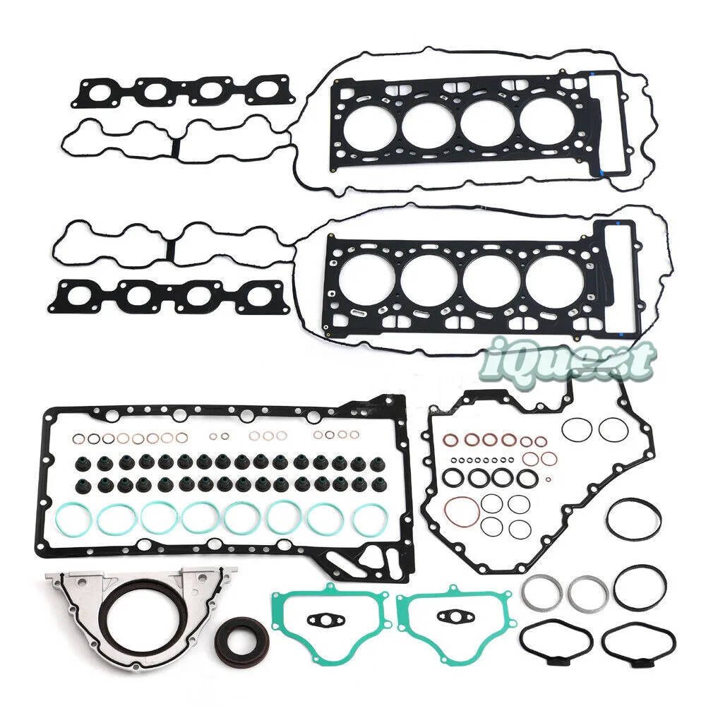 

Engine Overhaul Gasket Set for BMW 550i 750Li X5 X6 F10 F02 F07 E70 E71 N63 4.0L 4.4L V8 Twin Turbo Engine