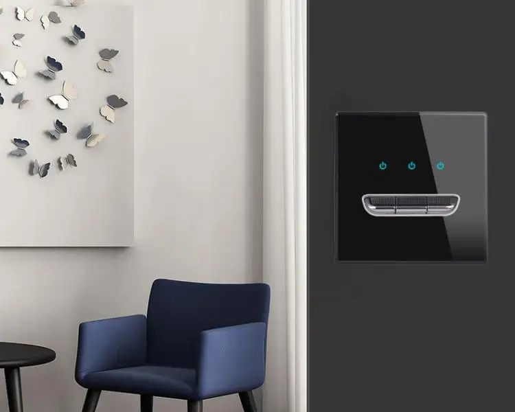 luz LED, Stairway through switch painel Tomada