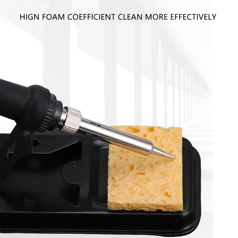 Cleaning Ball Soldering Iron Tip Cleaner Cleaning Sponge Wire Rack Steel Ball Detinner Soldering Iron Tip Tool