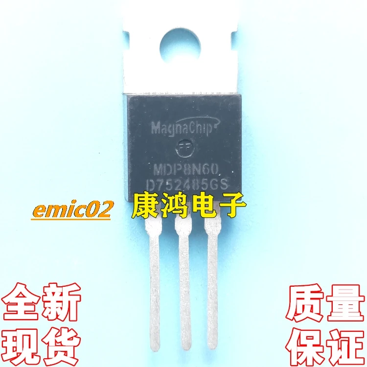 

10 шт., Оригинальные запасные части MDP8N60 8N60 TO-220 MOS 8A600V