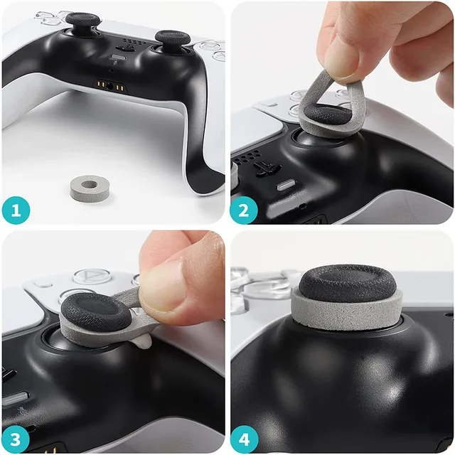 6pair Accuracy Gamepad Ring Trigger Ring Joystick Aimbot for PS5