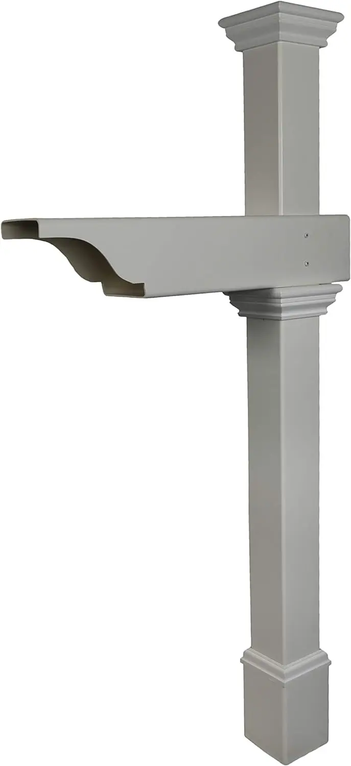Description Picture 5 of itemZippity Outdoor Products ZP19013 Classica Mailbox Post, White