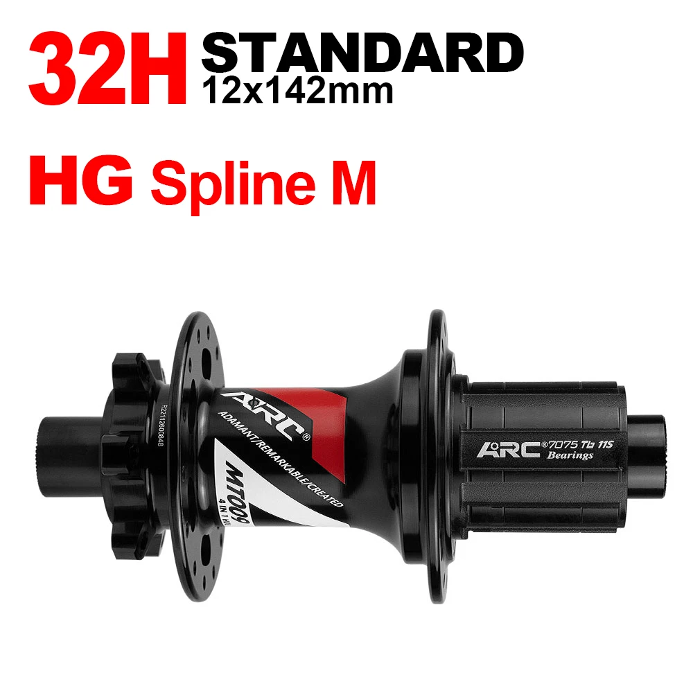 Enhanced Bicycle Hub for MTB, XC, and Gravel Bikes – Front and Rear BOOST with Multiple Hole Options