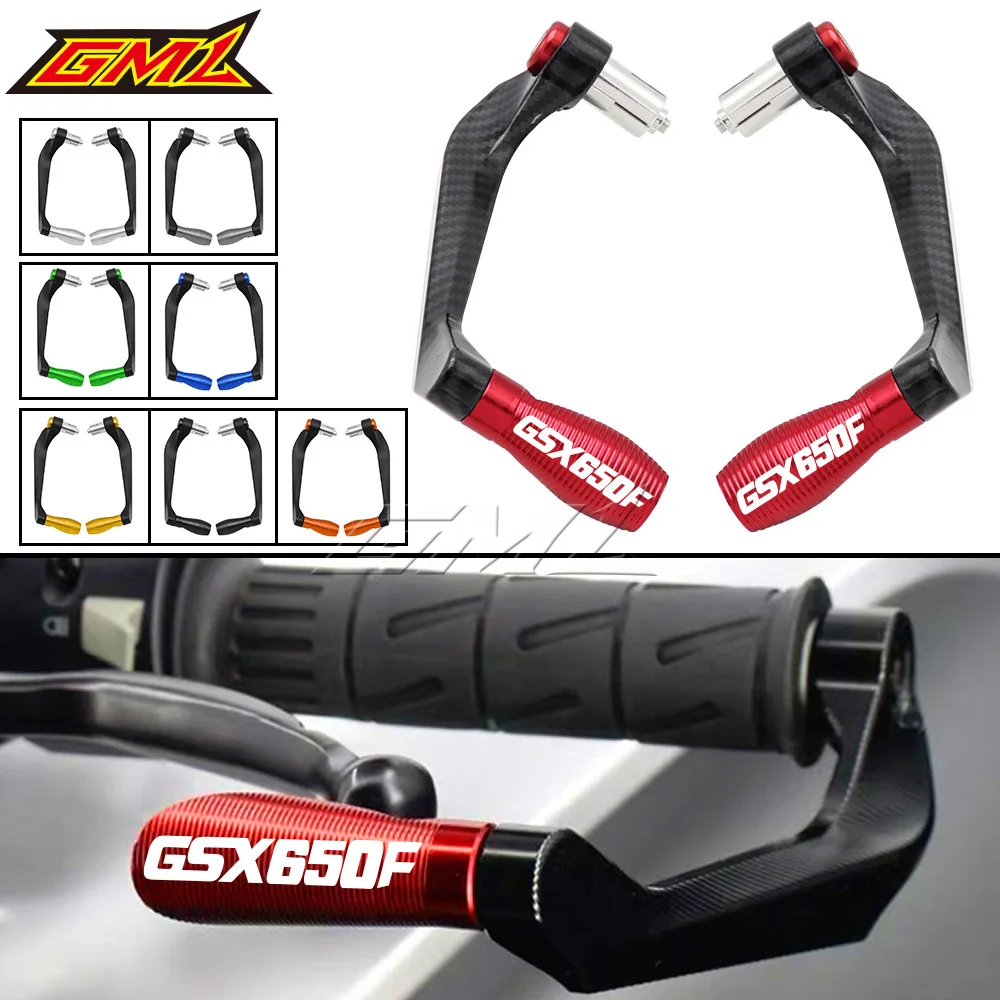 

For SUZUKI GSX650F GSX 650 F Universal Motorcycle CNC Handlebar Grips Guard Brake Clutch Levers Handle Bar Guard Protector