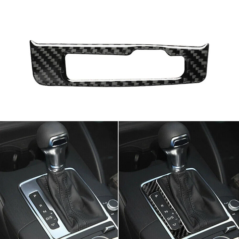 

Carbon Fiber Interior Gear Shift Panel Frame Trim Cover For A3 For 8V 2014-2019 2024 Hot Sale Brand New And High Quality