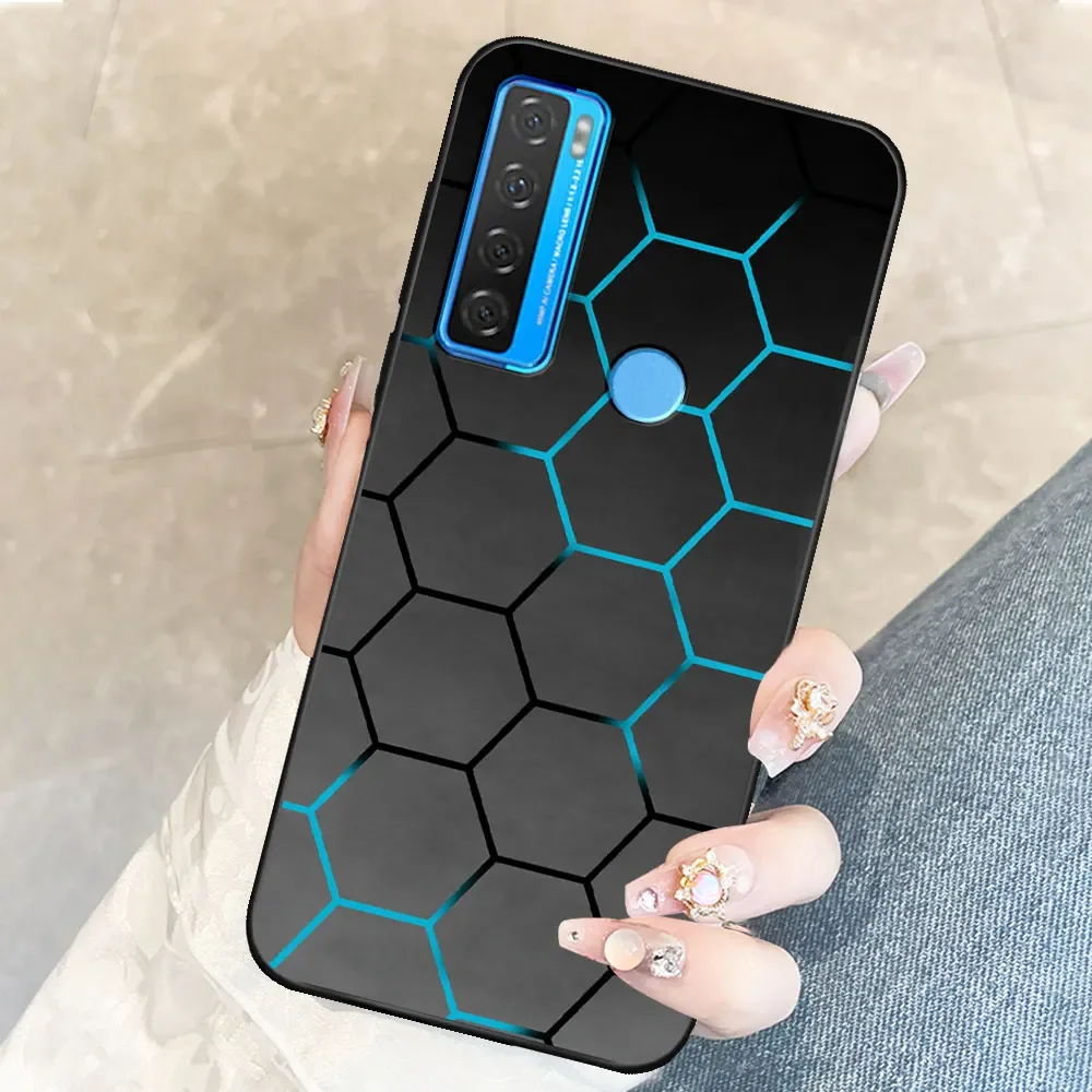 Luxurious TPU Soft Silicone Marble Animal Phone Case - Shockproof Bumper Shell