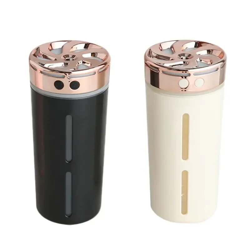 LED Night Light Portable Car Humidifier With Colorful And Aromatherapy Function USB Plug-In Mode Suitable for Car And Home
