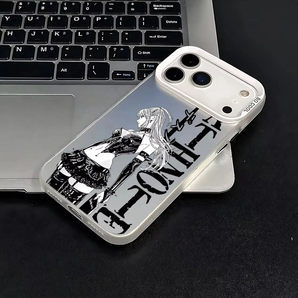 Anime Death Note Anti-Fall Matte Phone Case with Back Cover Protection