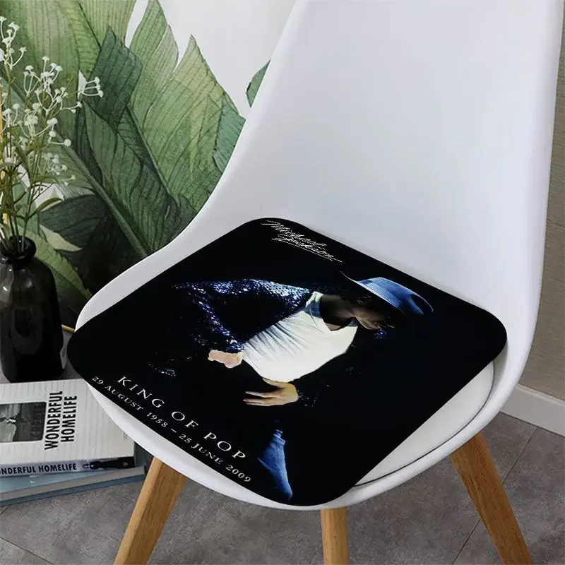 Singers Michael Jackson Nordic Printing Seat Pad Household Cushion Soft Plush Chair Mat Winter Office Bar Chair Mat Pad 6
