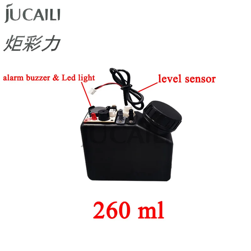 

JCL 260mL Ink Tank with Both Level Sensor and Alarm Buzzer for Eco Solvent/UV A3 Small Printer