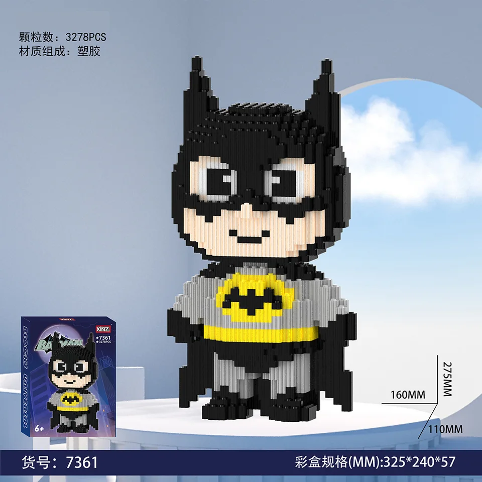 Marvel Super Heroe Magic Building Block Venom Batman Spiderman