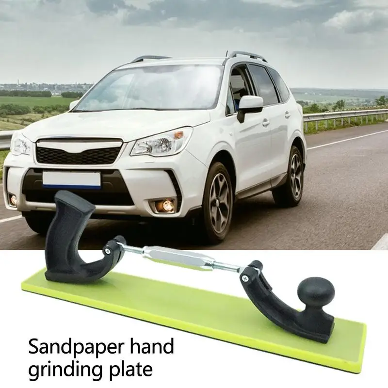 Sanding Block Hand Sander Rectangular Hand Planer Arc Sander For Cars  Manual Sanding Tool Suit For 70mm Mesh Sand Or Two Sheets - AliExpress