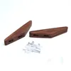 1/4pcs Natural Wood Wall Hooks Decorative Key Hook Clothes Hat Scarf Handbag Hanger Hook Kitchen Bathroom Organizer Decor Hook 6