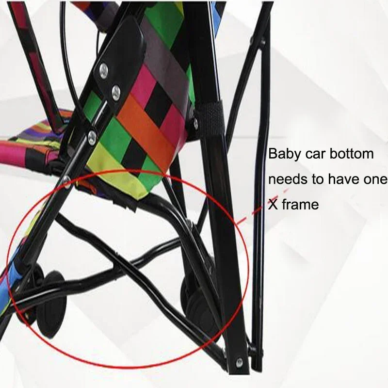 35 * 38cm Portable Stroller Bottom Basket Storage Bag for Baby Stroller Universal Shopping Bottom Accessories