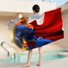 Hot Hero S-Superman Cool Towel Portable Beach Gym Swimming Home Soft Cotton 6