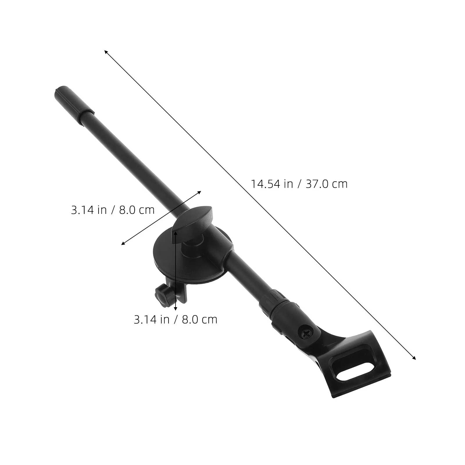 안정적인 마이크 장착 또는 라이브 공연 설정을 위한 견고한 마이크 스탠드 액세서리 클립