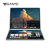 New Dual Screen Laptop Intel i3 1215U N100 Dual 10.95 Inch IPS Touch Screen Windows 11 Office Computer Tablet Notebook WiFi 6