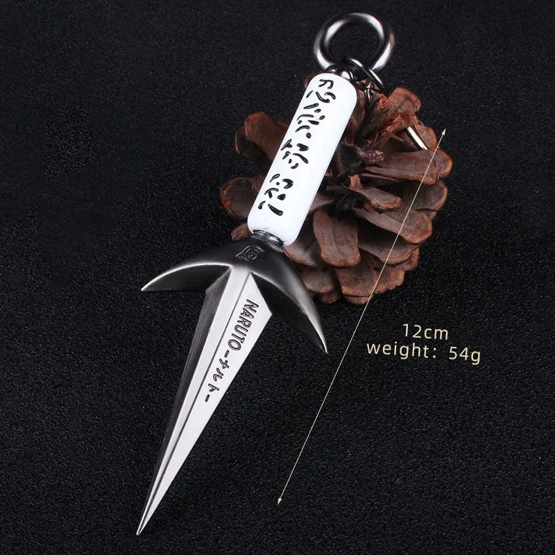 12CM NARUT The Art of Fly Raytheon Kunai Anime Peripheral Yellow Flash Namikaze Minato Model Peripherals Action Figure Gift Toy 2