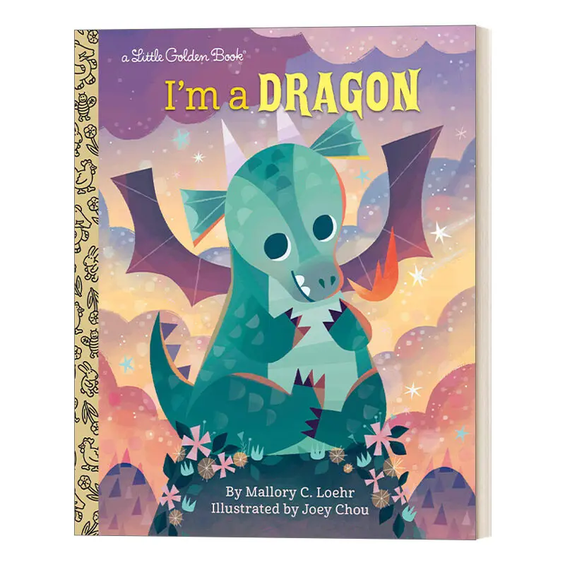 

Milumilu I'm A Dragon Little Golden Book Original English Books