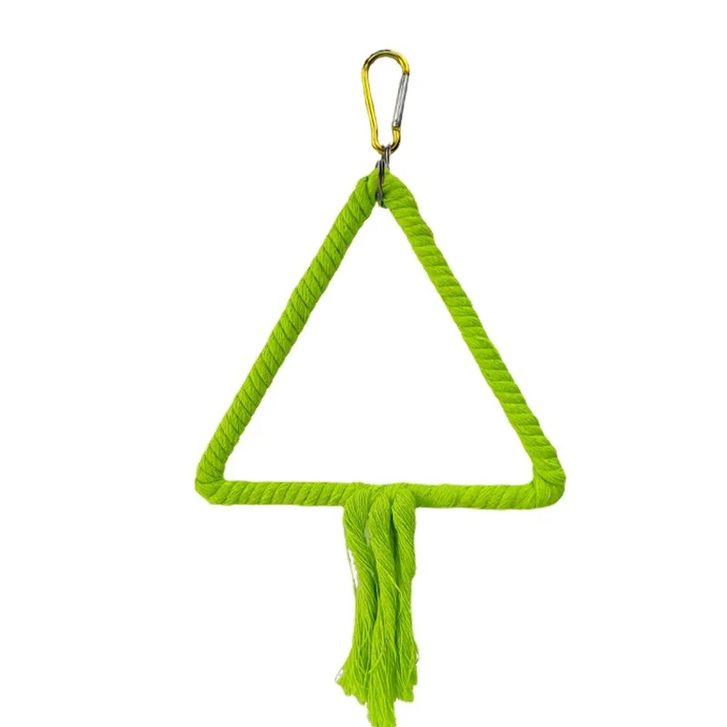 Parrot Toy Bird Toy Bird Swing Toy Bird Cage Accessories Small Pet Ladder Toy Wooden Bird Toys Small Parrot Chewing Training Toys